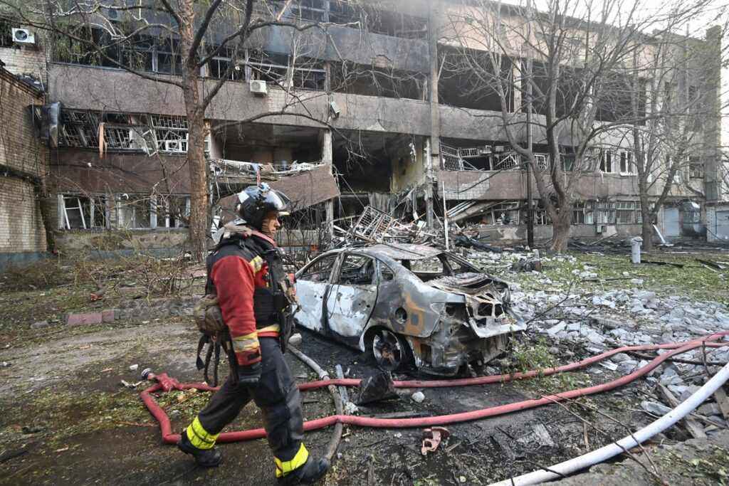 Ukraine-Russia war latest: US to cut military aid to Kyiv after Putin’s forces kill three in Kharkiv strike