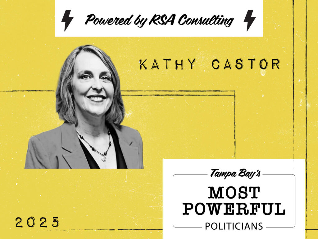 No. 6 on the list of Tampa Bay’s Most Powerful Politicians: Kathy Castor