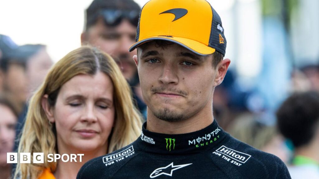Canadian Grand Prix: Lando Norris says he feels foolish after colliding with Oscar Piastri