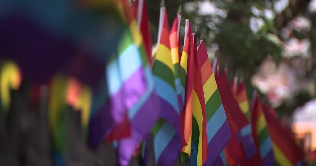 Pride Month display at NYC’s Stonewall National Monument excludes transgender flags