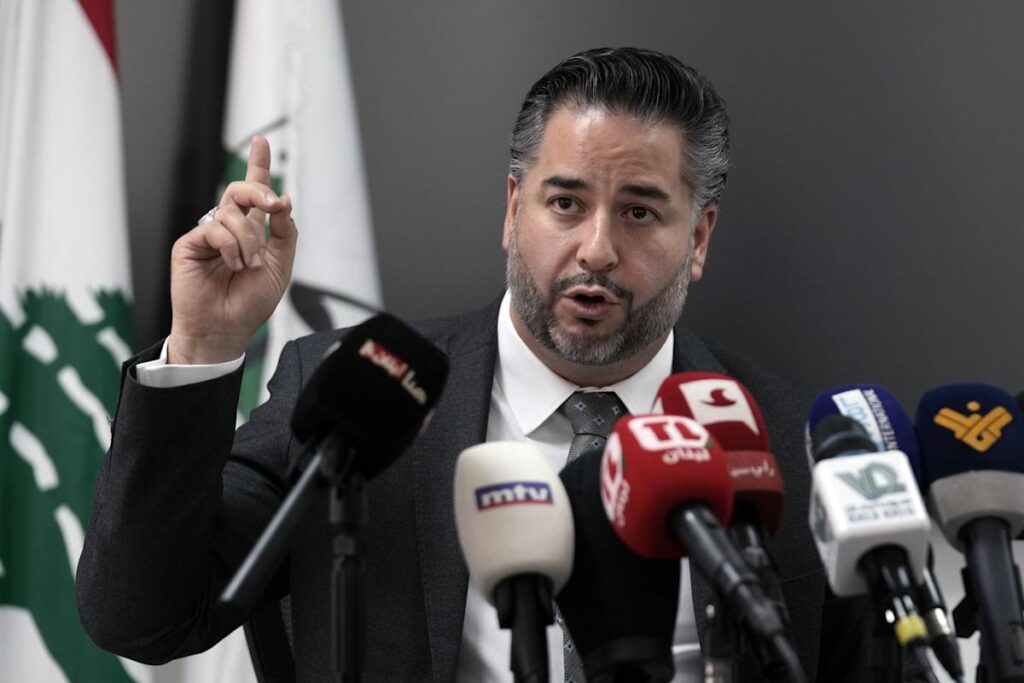 A former Lebanese economy minister is arrested on corruption charges