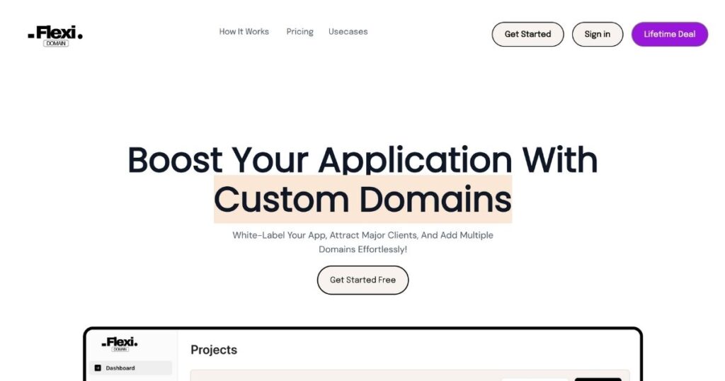 FlexiDomain: Custom domain integration tool