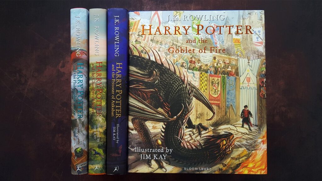 Buy One, Get One 50% Off Harry Potter Illustrated Edition Hardcover Books on Amazon