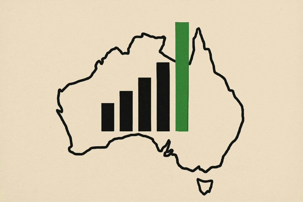 Australia’s Economy Edges Up But Misses Expectations