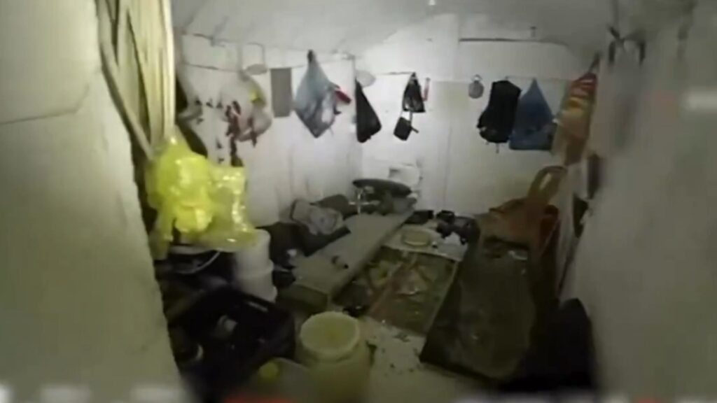 Shocking drone vid reveals slain Hamas chief Sinwar’s sinister terror tunnel lair DIRECTLY under Gaza hospital