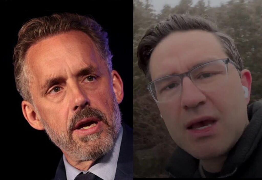 Poilievre can’t believe he hung out with Jordan Peterson for nothing