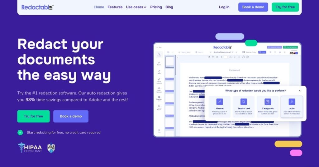 AiHot100 #14 Redactable: AI-Powered Document Redaction