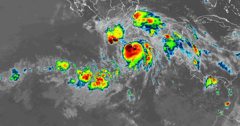 Maps show Hurricane Erick’s latest forecast as it nears Mexico’s Pacific coast as “extremely dangerous” Category 4
