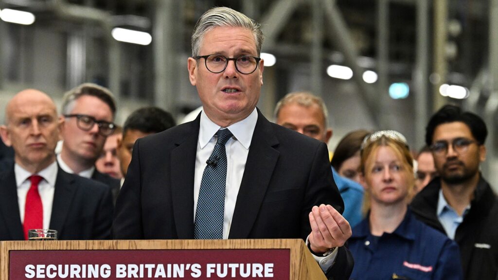 Keir Starmer commits UK military to war-fighting readiness amid Russian threats