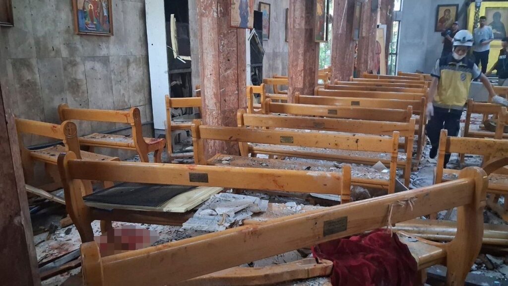 Syria arrests suspects after deadly church attack kills 25 in Damascus: report