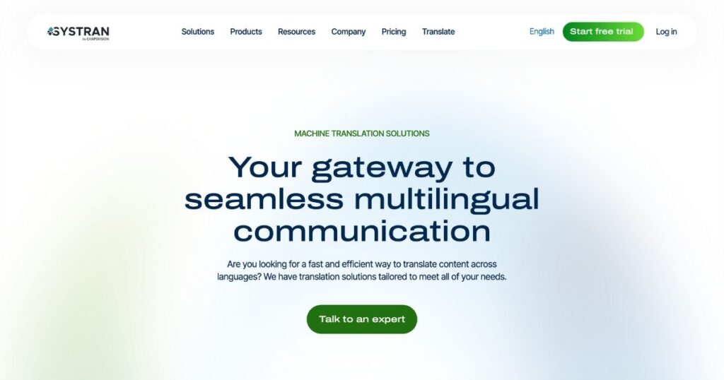 Systran: Multilingual communication tool – Dynamic Business