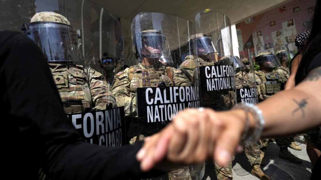 Marines deployed to LA to respond to immigration protests