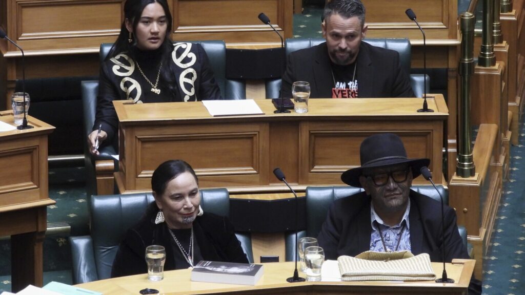 New Zealand lawmakers suspended for Māori haka protest
