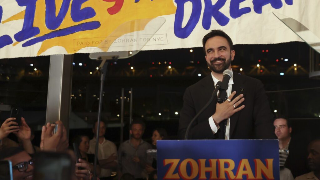 Zohran Mamdani leads NYC Democratic mayoral primary, Andrew Cuomo concedes