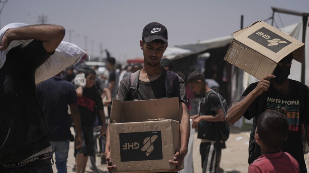 34 Palestinians killed near new food distribution centers in Gaza, officials say