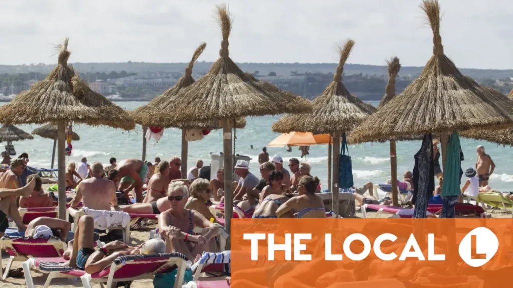 Mallorca to cut back on sun beds as rising sea levels eat up beach space