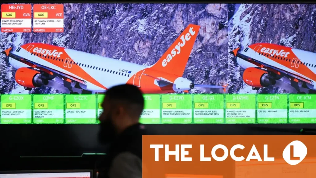 The easyJet flights cancelled on Thursday due to the strike in Spain