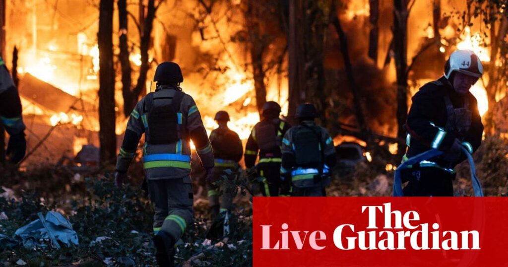 Russia launches hundreds of drones at Ukraine ahead of Trump-Zelenskyy call – Europe live | Europe