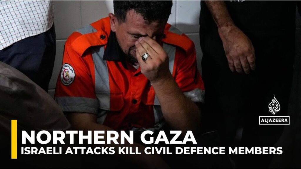 Multiple Israeli attacks kill Civil Defence members