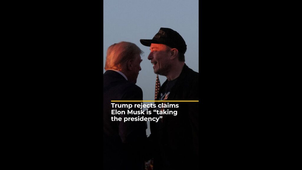 Trump rejects claims Elon Musk has too much influence | AJ #shorts