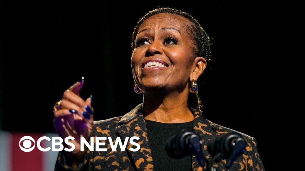 Michelle Obama rallying voters in Atlanta