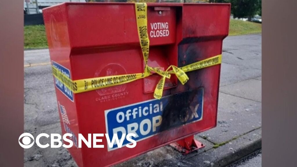 FBI investigating ballot box fires in Washington and Oregon, suspect could face grave charges