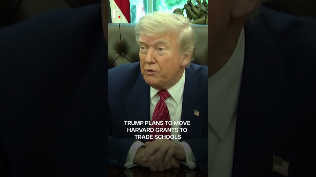Trump Threatens To Redirect  BN Harvard Grants to Trade Schools | Subscribe to Firstpost | N18G