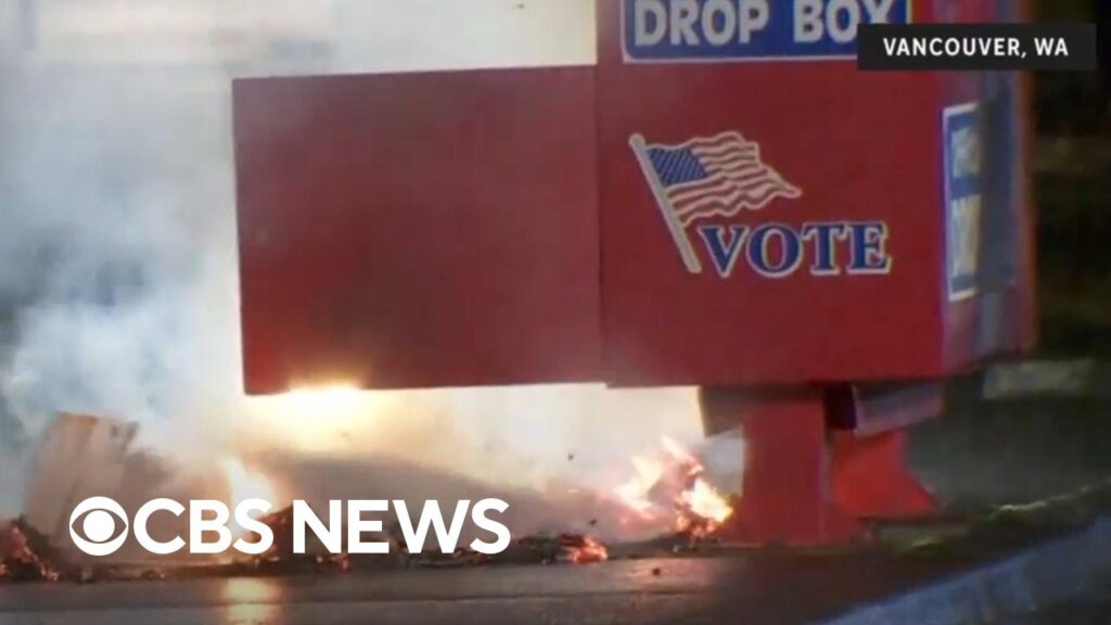 What happens to the votes destroyed in ballot drop box fires
