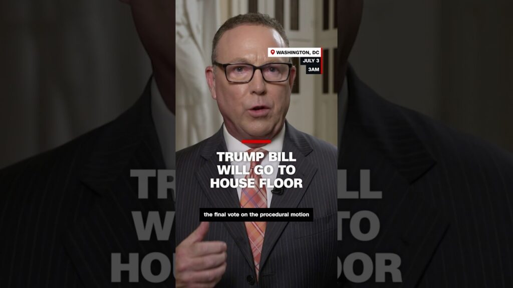 Trump bill will go to House floor