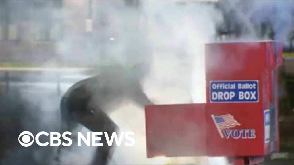 Ballot drop box fires in Oregon and Washington state under FBI investigation