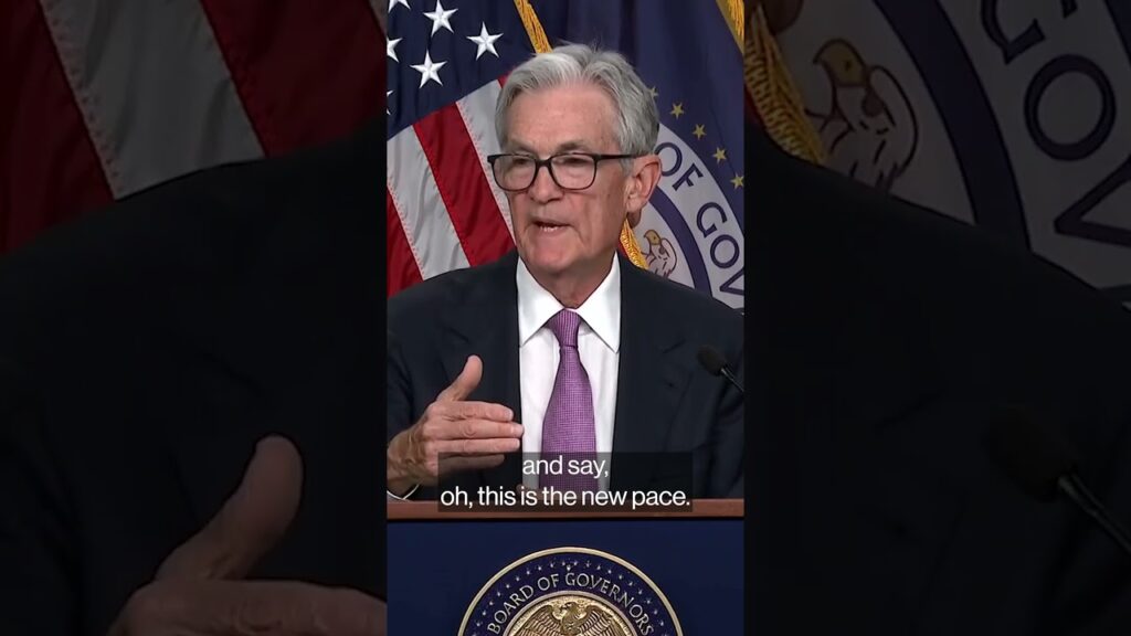 Powell: No one should look at 50bp cut and say this is new pace #shorts