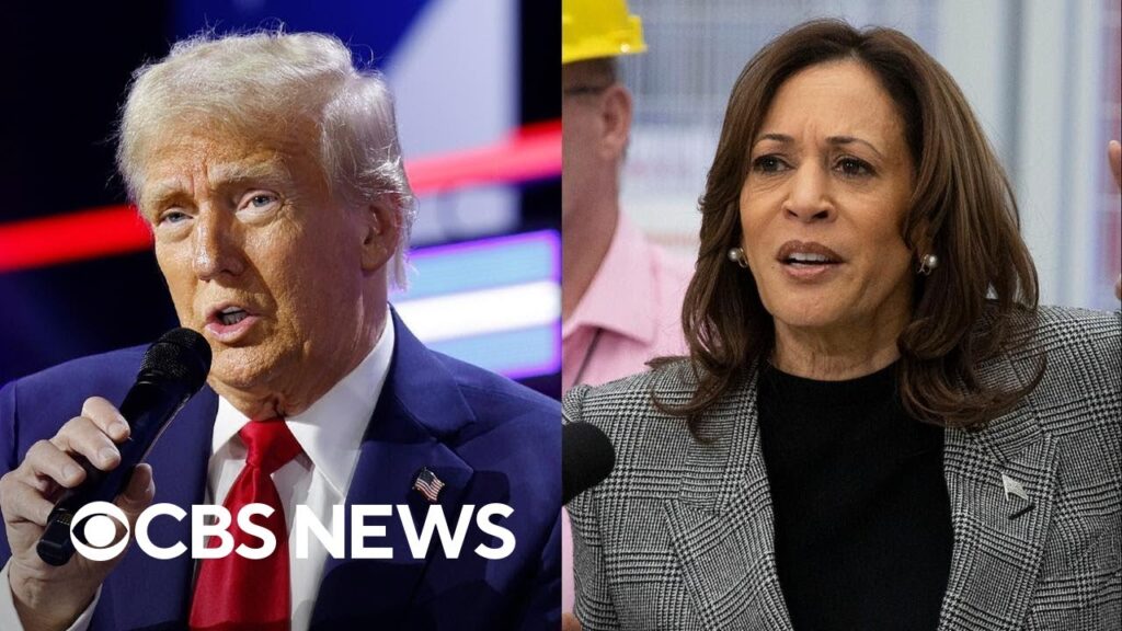 Trump, Harris make final push 8 days from Election Day