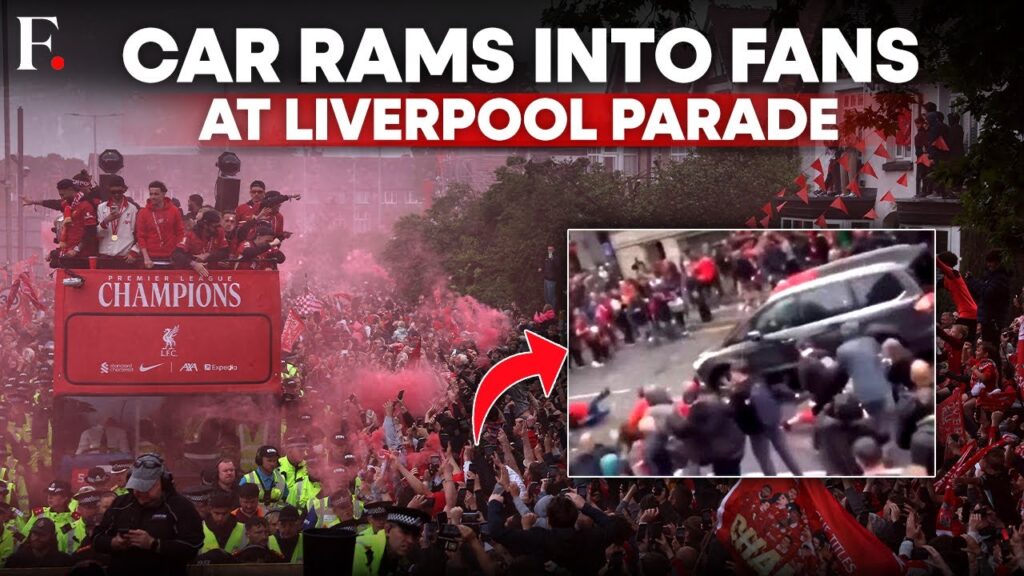 Car Ploughs Through Crowd at Liverpool Premier League Victory Parade, nearly 50 Injured | N18G