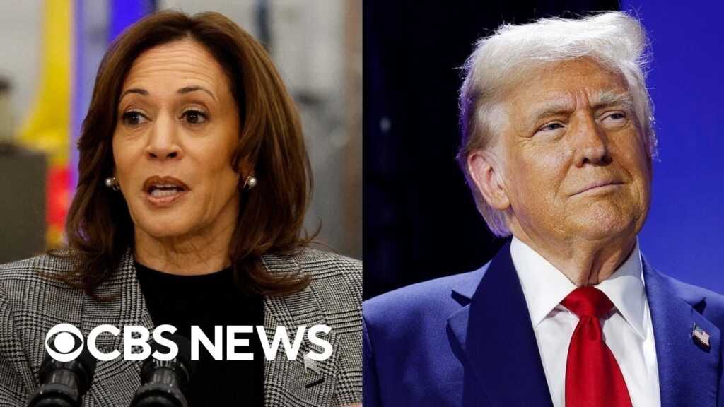 CBS News poll finds large gender gap between Harris, Trump supporters