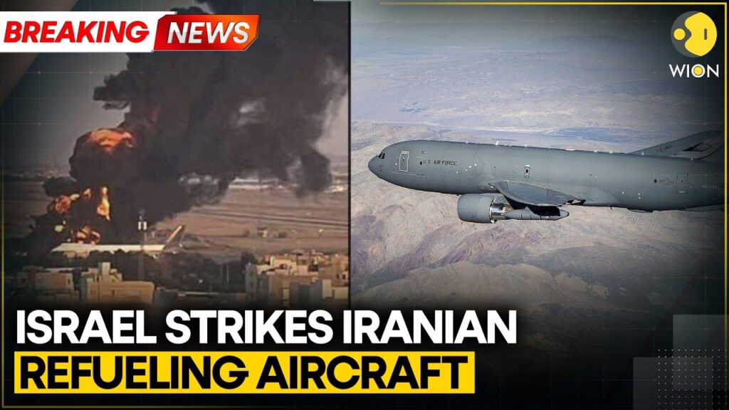 Israel-Iran War: Israel Bombards Iran with Missile Attack, Strikes Iranian Refueling Aircraft