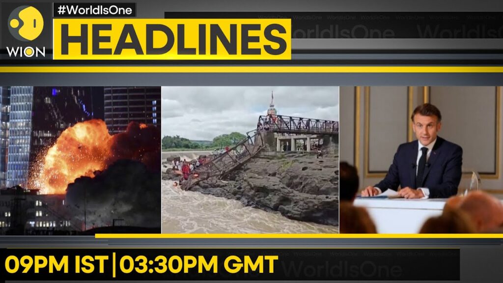 Siren Blare In Israel, Iran Strikes Begin | 6 Dead In Pune River Bridge Collapse | WION Headlines