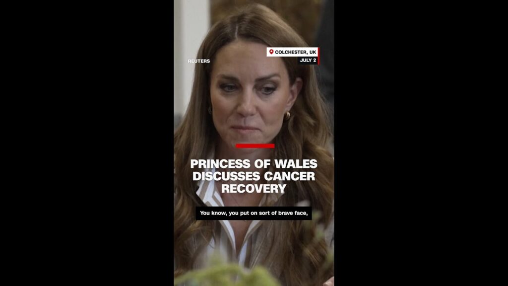 Princess of Wales discusses cancer recovery