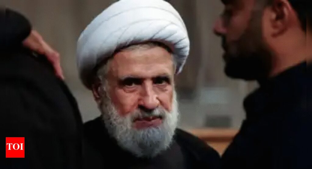 ‘Will not surrender’: Hezbollah chief Naim Qassem tells supporters; dismisses Israeli threats