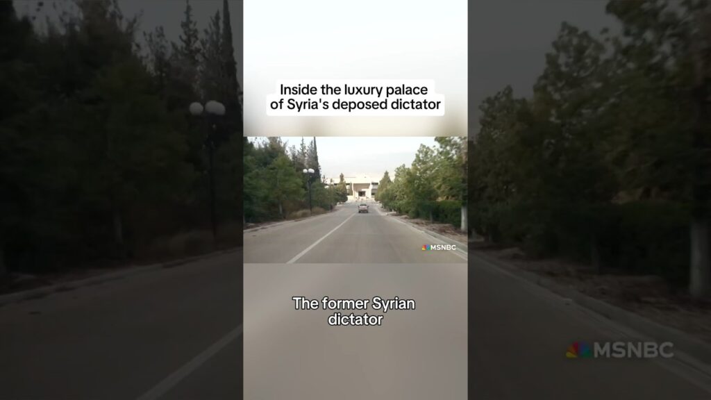 Engel on Assad’s Inside the luxury palace of Syria’s deposed dictator