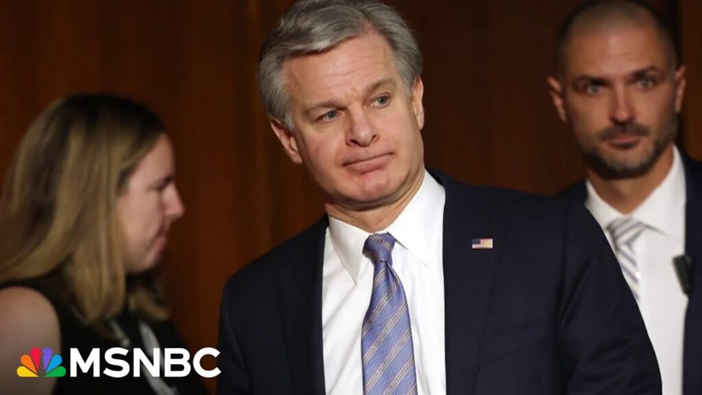The ‘stark choice’ that was in front of Chris Wray