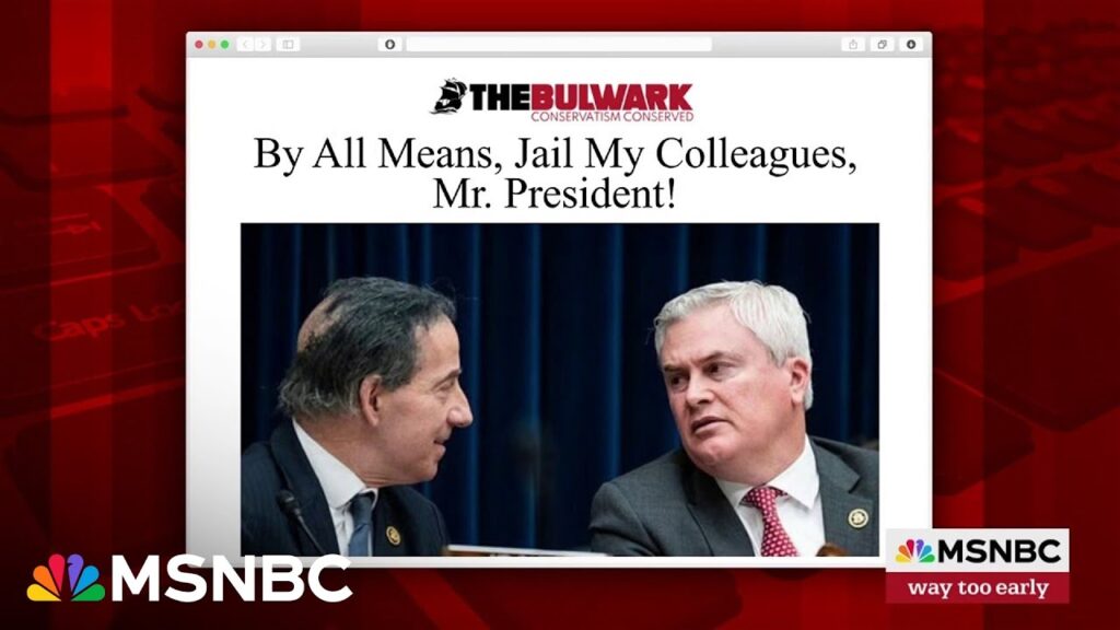 Some Republicans open to jailing Jan. 6 Committee members