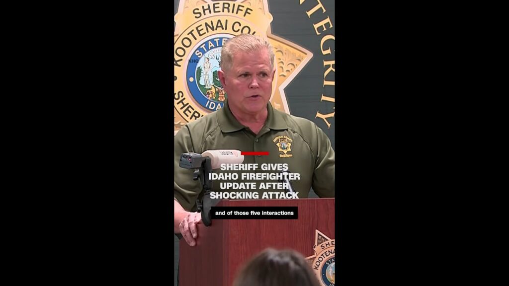 Sheriff gives Idaho firefighter update after shocking attack