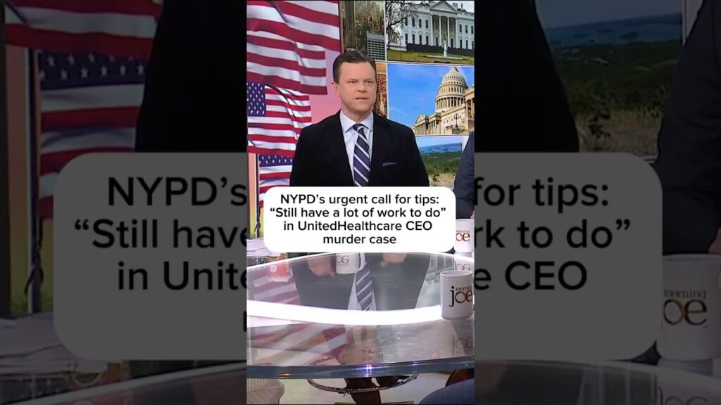 NYPD’s urgent call for tips: ‘Still have a lot of work to do’ in UnitedHealthcare CEO murder case