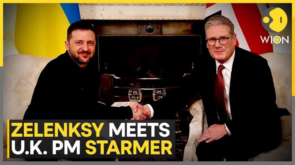 Zelensky Meets UK PM Starmer to Boost Military Training, Talk Sanctions | WION