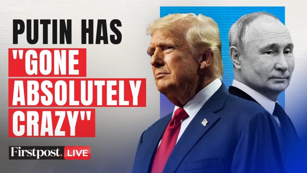 LIVE: Trump Calls Putin “CRAZY”| Russia’s Biggest Attack on Kyiv|Russia Ukraine War |Ceasefire Talks