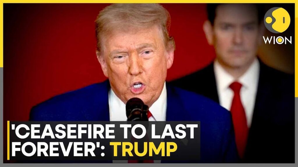 Trump Says Israel-Iran Ceasefire Could Last Forever | Iran-Israel War | WION