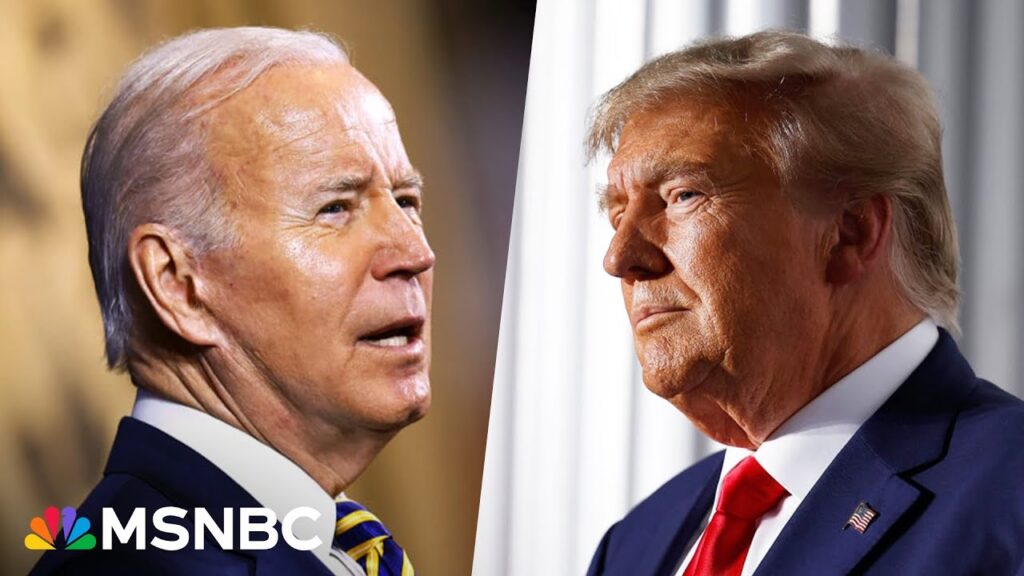 Biden tells the world that Trump will inherit his good economy – and could ruin it