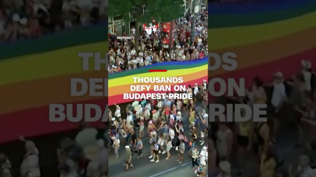 Thousands defy ban on Budapest Pride