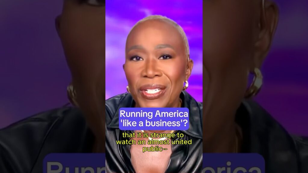 Running America ‘like a business’?