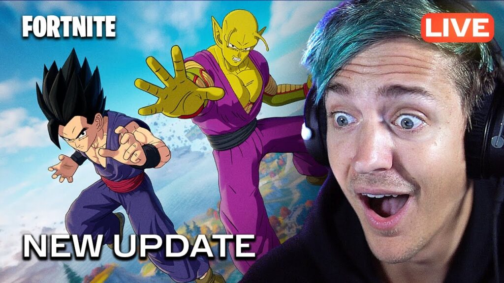 FORTNITE DRAGON BALL UPDATE – LIVE